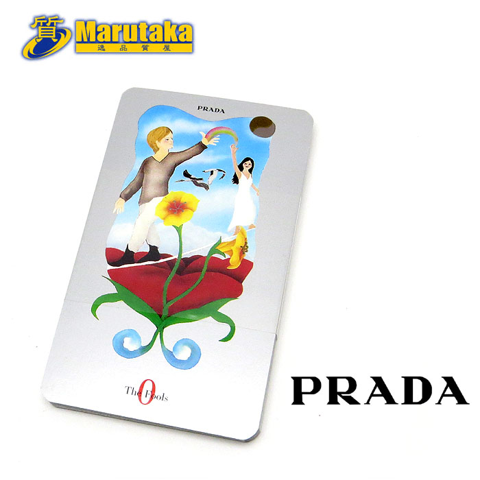 20264円 最大55%OFFクーポン 20264円 4周年記念イベントが プラダ タロットカード PRADA MR87 占い 箱 ケース 小物 逸品質屋 丸高