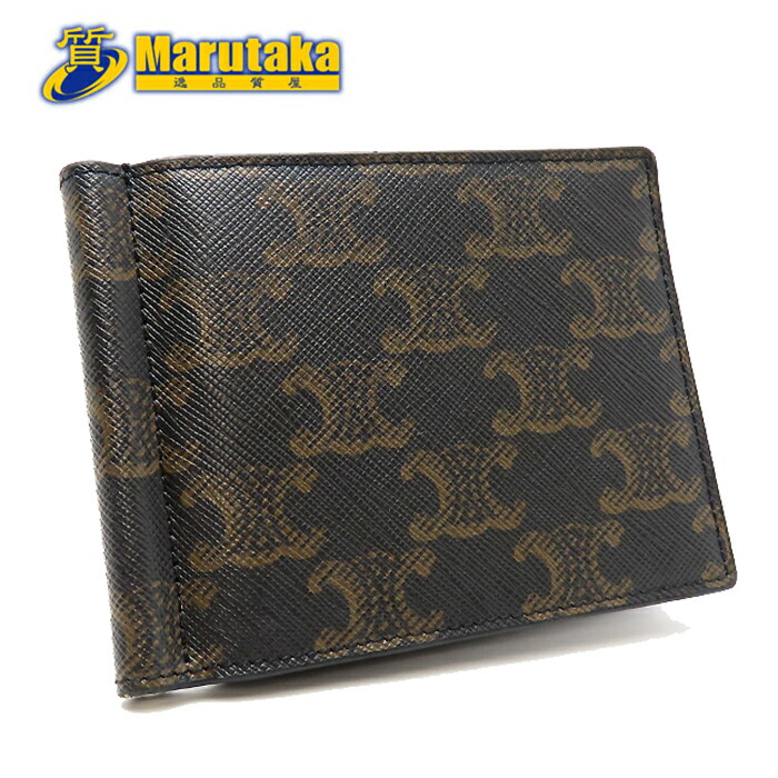 楽天市場】セリーヌ マネークリップ トリオンフ ビルクリップ