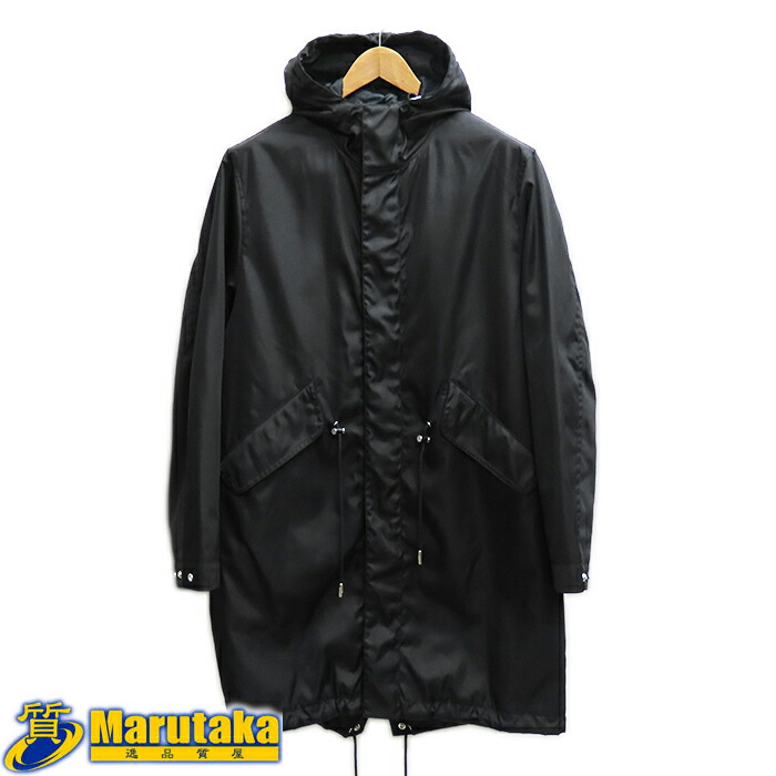 Dior HOMME◆ナイロンジャケット/48/ナイロン/BLK/総柄切り替え ディオールオム DIOR HOMME メンズ ジャケット アウター