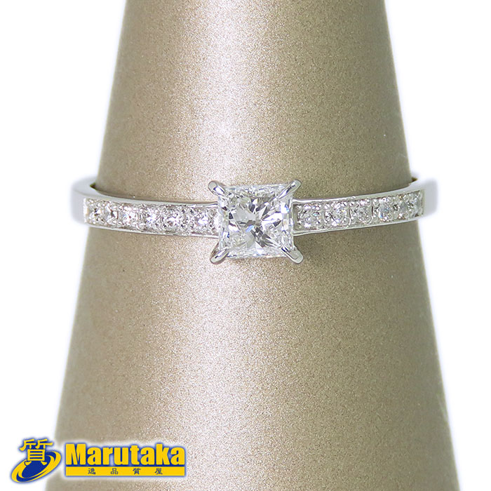 楽天市場】Pt900 1.093ctダイヤモンド リング 鑑定書付 F-VVS2-VG 18号