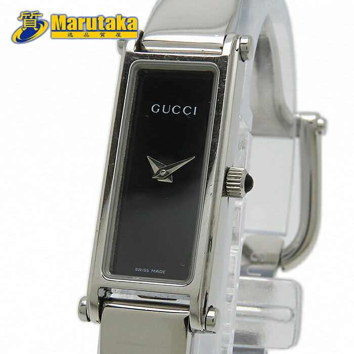 楽天市場】GUCCI【グッチ】 112 トワール クォーツ バングル 腕時計 SS