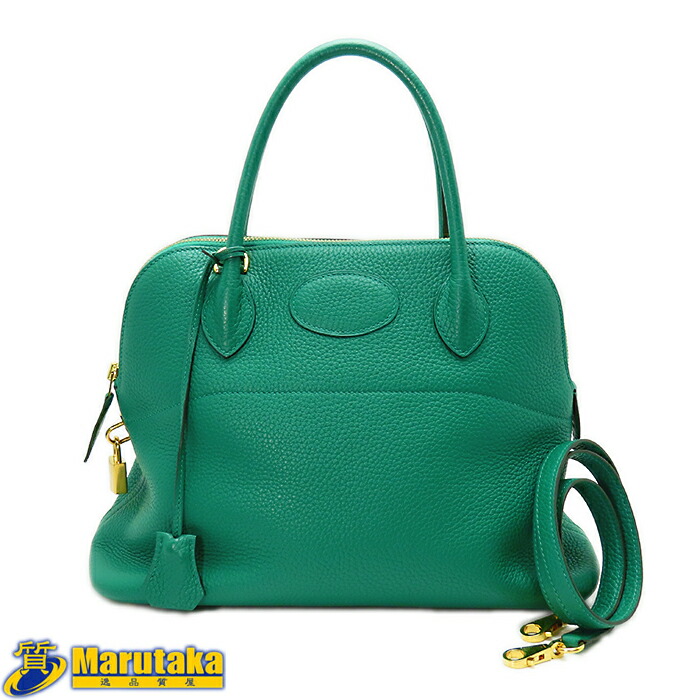 楽天市場】【エルメス】HERMES ボリード31 トゴ ブラック Y刻印(2020