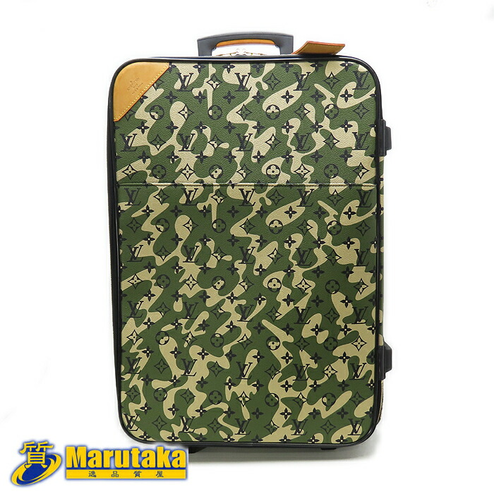 楽天市場】LOUIS VUITTON ルイヴィトン ペガス60 村上隆 キャリー