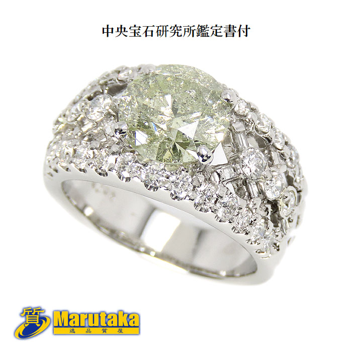 CAMELLIA ダイヤモンド　リング　 pt850 重さ4g 73300_10.jpg