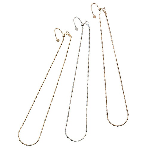 【ハーツネックレス】Good-HEARTZ JEWELRY Series(宝飾品つづき物) グッドハーツネックレス 40珊 + アジャスター5珊 (KY6001YG40(黄みゴールド)・KY6001WG40(白いことゴールド)・KY6001PG40(サクラ色ゴールド)) - さりげなく晴れ晴れしい【smtb-s】