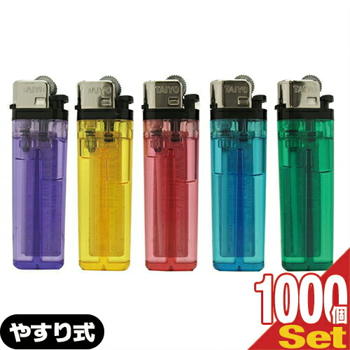 【最強翌日配送対応商品】【ねじ式電子ライター】タイメリージャパン CR TAIYO やすり式(フリント)電子ライターx1000個セット