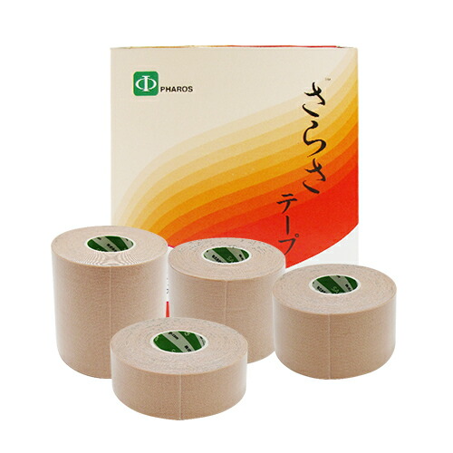 楽天市場】(人気の5cm！)(PHAROS)さらさ テープ (さらさ伸縮テープ