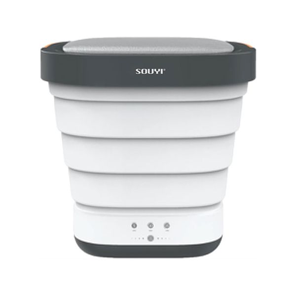 SOUYI JAPAN パウダーコンパクト折りたたみ洗い濯ぎ機 多役立つことパウダーコンパクト プルオーバー最大限度約2枚・西洋手ぬぐい最大限度約5枚能力のある 白いこと SY-135