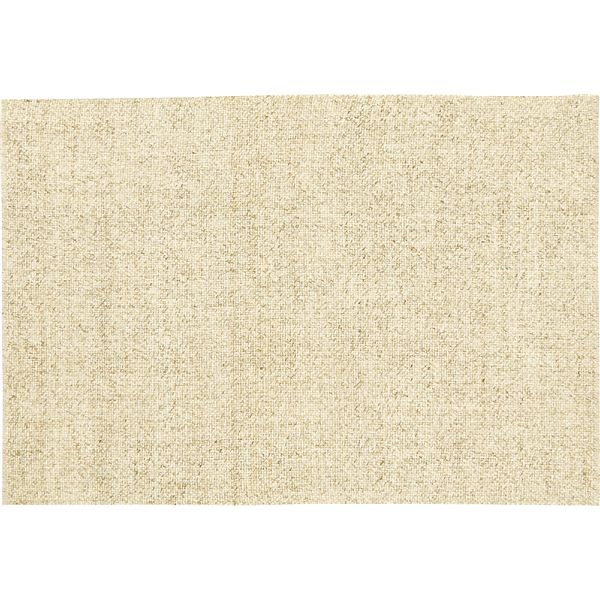ラグ カーペット パヴェ アイボリー 約100×150cm【代引不可】