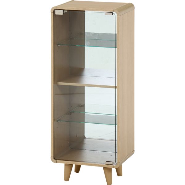 コレクションシェルフ クレール ハイ オークナチュラル 組立品【代引不可】
