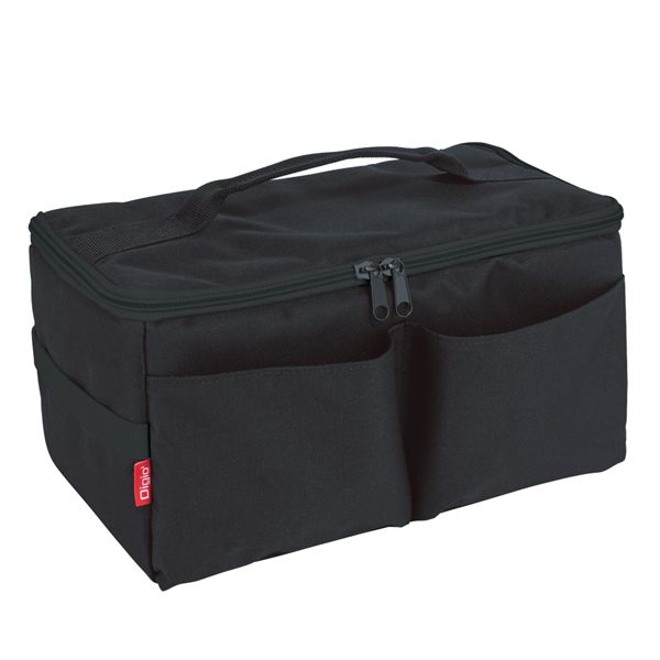 SWITCH2用 ぜんぶ収納ボックス 厚手クッションタイプ ブラック　SZC-SW203-BK