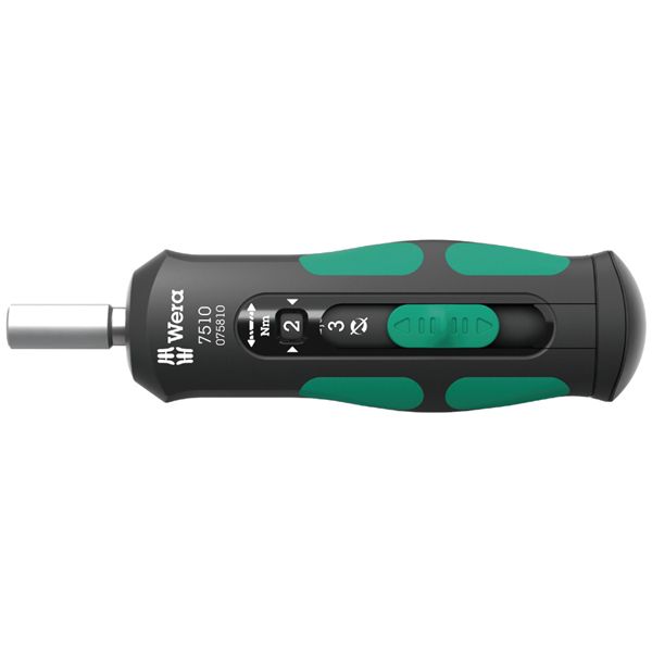 WERA ヴェラ 1／4DR Kraftform手工芸品質問用紙 スピードトルクレンチ 1.0-3.0Nm 075810