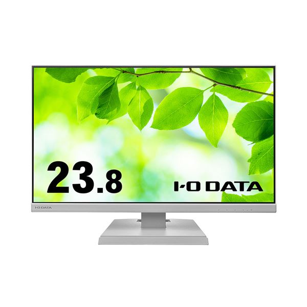 アイオーデータ3辺一こま受け答え 23.8型広広とした液晶見せびらかす 白いこと 5年引き受ける LCD-A241DW 1台