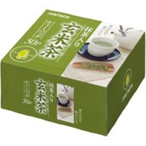（まとめ）ハラダ製茶販売 徳用抹茶入り玄米茶ティーバッグ1箱【×10セット】【代引不可】 6,752円