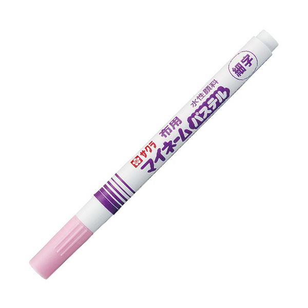 （まとめ） サクラクレパス 水性マーカーマイネームパステル 細字 ピンク YKM-S#20 1セット（10本） 【&times;5セット】｜日本茶と健康茶のお店いっぷく茶屋