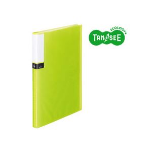 （まとめ）TANOSEE クリアブック（透明表紙） A4タテ 36ポケット グリーン 30冊｜日本茶と健康茶のお店いっぷく茶屋
