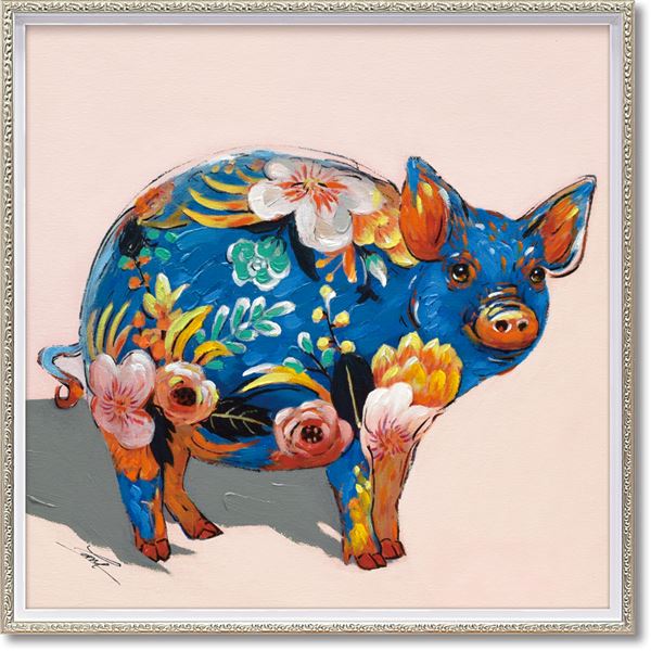 ユーパワー オイルペイントアート Mサイズ 「ペイント ピッグ」 13,598円