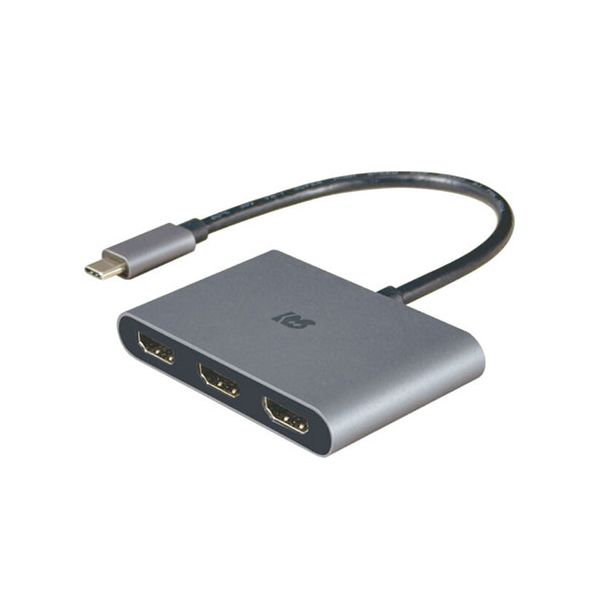 ラトックシステム トリプルディスプレイアダプター(最大限度4K60サイクル・PD相応う) 好いたらしい進め方 給電界面積み上げる RS-UCHD3-PD