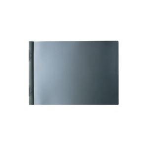 （まとめ）プラス スライドクリップファイル FS-132PH 濃灰【×10セット】