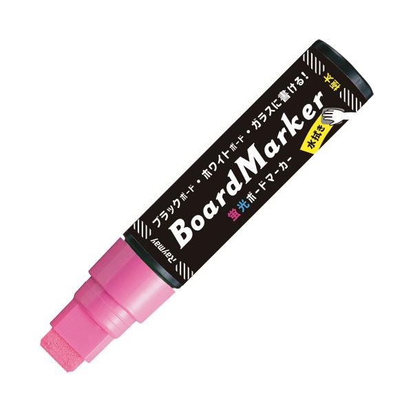 (まとめ）レイメイ藤井 蛍光ボードマーカー 極太ピンク LBM1048P 1本【&times;50セット】｜日本茶と健康茶のお店いっぷく茶屋