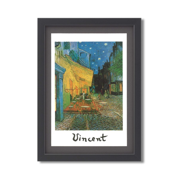 1393円 推奨 フィンセント ウィレム ファン ゴッホ Vincent Willem van Gogh ポスター額装品 ゴッホ額装  夜のカフェテラス 送料込