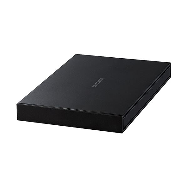 (まとめ)エレコム 外付けポータブルSSD250GB ブラック ESD-EJ0250GBKR 1台