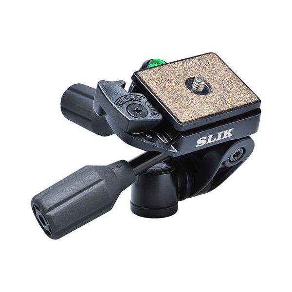 スリック SLIK SH-704E BK N 小型の2ハンドル3ウェイ雲台 SH-704E-BK-N|日本茶と健康茶のお店いっぷく茶屋