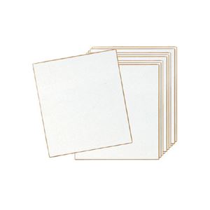 （まとめ）色紙＜画仙紙＞ 240×270粍 徳用10枚入×5風呂敷き包み
