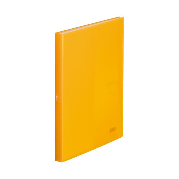 （まとめ）リヒトラブ soeru 読みやすい書き付け A4タテ 40衣嚢 背幅20粍 蜜柑 N-8102-4 1冊【×20仕掛ける】