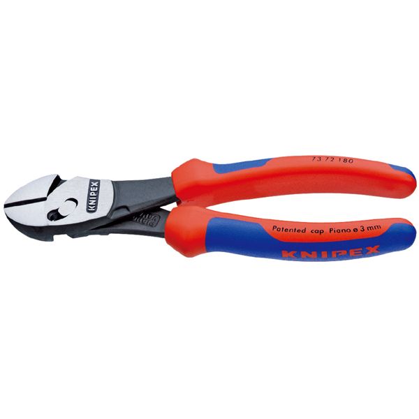 KNIPEX クニペックス ツインフォースニッパー コンフォート 全長180粍 7372-180