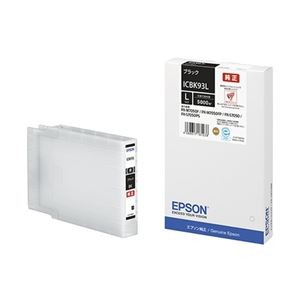 エプソン 商行為インクジェット用 インキ薬莢L(黒いこと)/約5000ペイジ相応う ICBK93L