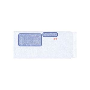 (まとめ) オービック 単票お願いごと書窓付状ぶくろ押捺付 217×106粍 MF-12 1箱(1000枚) 【×2書き割り】