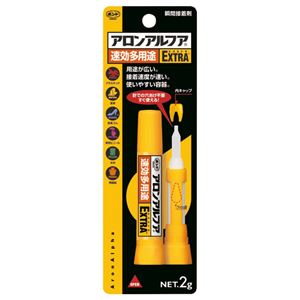 (まとめ) コニシ アロンアルフア EXTRA速効多用途 2g #04613 1個 【×10セット】
