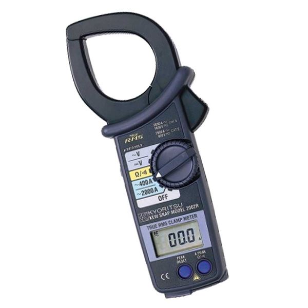 共立電気計器 キュースナップ・交流電流測定用クランプメータ 2002R 送料無料!