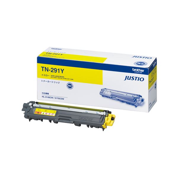 ブラザーカラーレーザートナー 黄色 TN-291Y