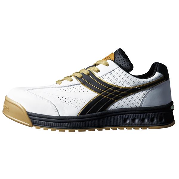 公式店舗 セーフティシューズ Diadora ディアドラ Peacock ピーコック Pc12 カラー ホワイト ブラック サイズ 24 5cm Eee 送料込 魅了 Www Eduka Rs