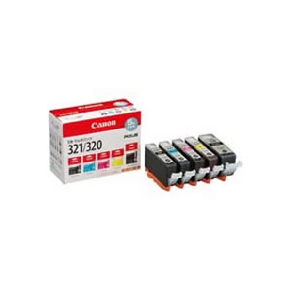 (お役目用3仕掛ける) 【完全無欠品】 Canon 加農砲 インキ薬莢/トナーカートリッジ 【BCI-321+320/5MP】 5色容器に並べる