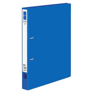 （まとめ） コクヨ Dリングファイル（ER） A4タテ 2穴 200枚収容 背幅34mm 青 フ-UDR420NB 1冊 【×10セット】