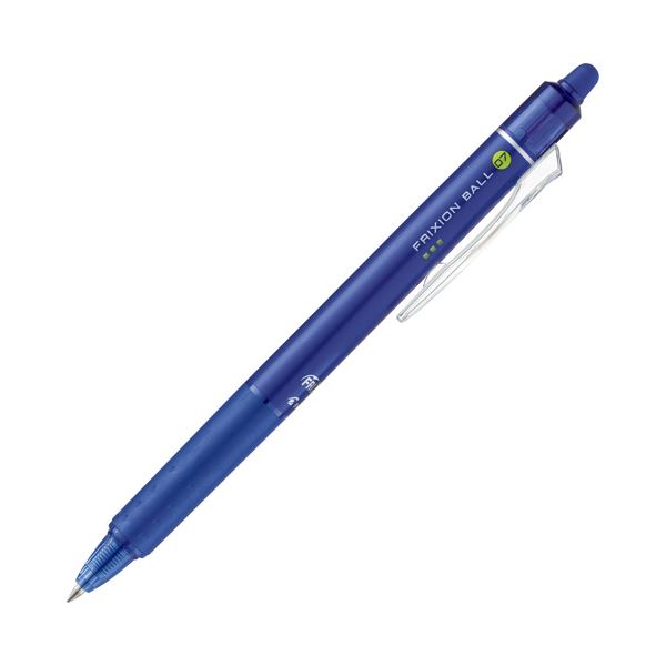 （まとめ） パイロット ゲルインキボールペンフリクションボールノック 0.7mm ブルー LFBK-23F-L 1セット（10本） 【×3セット】
