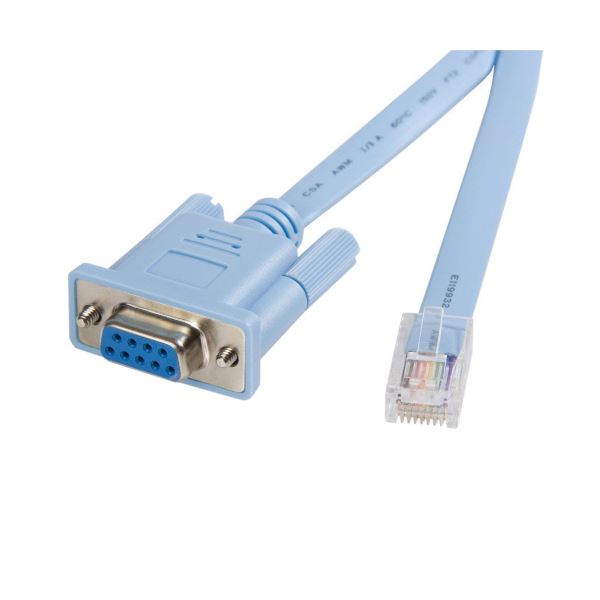 （まとめ）StarTech.com Cisco コンソール有線テレビ 1.8m RJ45 牡-D Sub 9いの一番 刃針 青み DB9CONCABL6 1本 【×3仕掛ける】