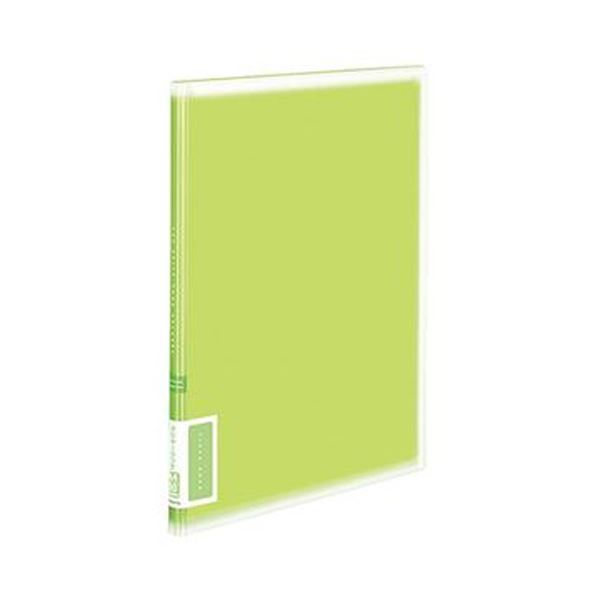 （まとめ）コクヨ 読みやすい書き付け（コロレー）くっ付ける式 A4タテ 20衣嚢 背幅13粍 緑であること ラ-V20G 1仕掛ける（6冊）【×5仕掛ける】