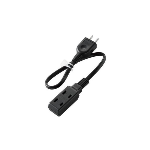 （まとめ）エレコム モバイル電源タップ T-M303BK【×5セット】