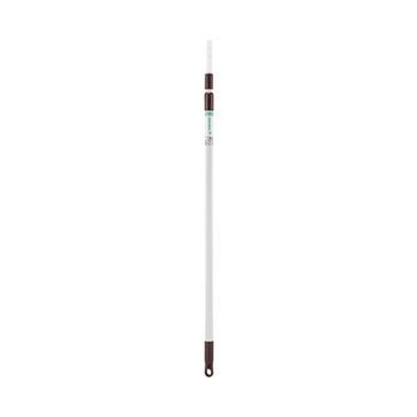 （まとめ）アズマ工業 伸縮3段柄（軽銀）最長258糎 1本【×10仕掛ける】