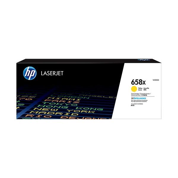 日本HP(ヒューレット・パッカード) HP658X トナーカートリッジ 黄色 W2002X 1個