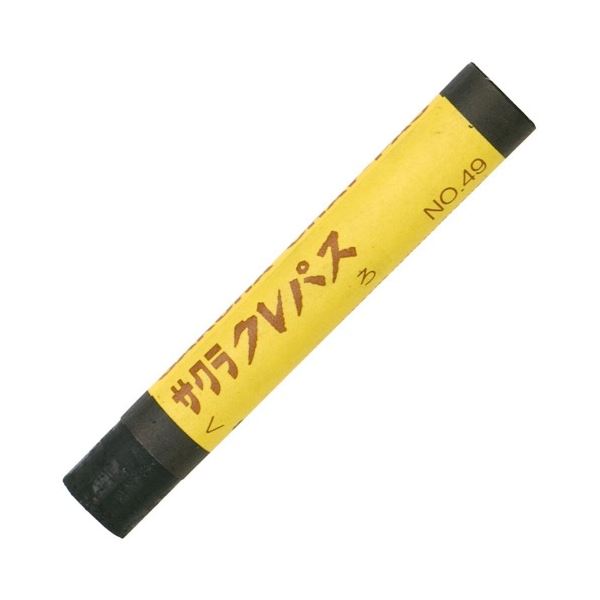櫻クレパス お役目用クレパス 黒 LP#49 1仕掛ける(100本：10本×10箱)