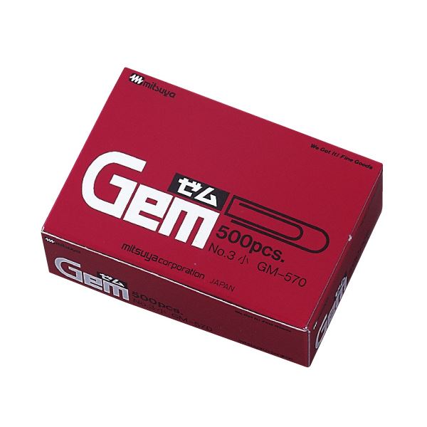 (まとめ) ミツヤ クリップ 小 23粍 GM-570 1箱(約500本)  【×30仕掛ける】