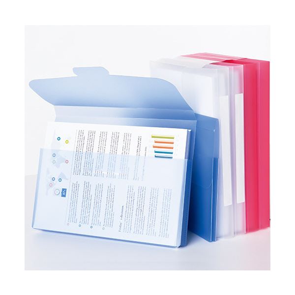 (まとめ)TANOSEEPP製ケースファイルA4背幅23mmホワイト1パック(3冊)【×30セット】送料無料!