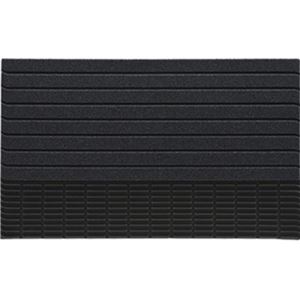 【8個セット】 玄関マット/泥落としマット 【屋外用 Sサイズ】 幅74cm 水洗い可 ストライプ模様|日本茶と健康茶のお店いっぷく茶屋