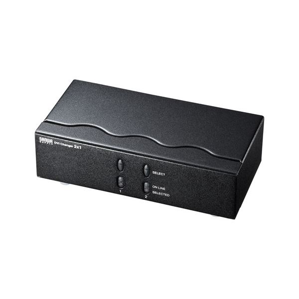サンワサプライ 見せびらかすうつり変わり器(DVI24pin用)・2回路 SW-EDV2N2