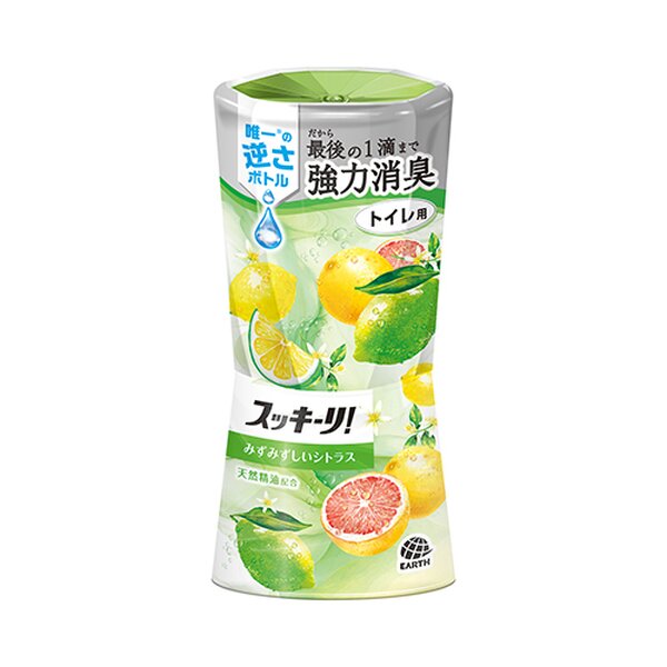 (まとめ）アース製薬 トイレのスッキーリ シトラス 400mL【×10セット】